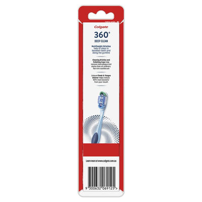 Colgate 360 Whole Mouth Clean Soft Toothbrush 2-Pack