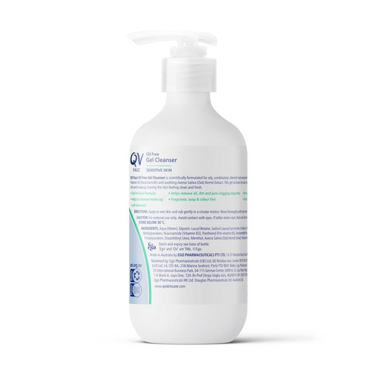 Ego QV Face Oil-Free Gel Cleanser - 200ml – view 2