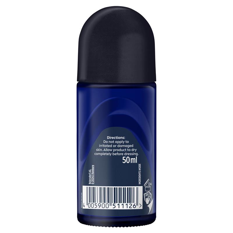 NIVEA Men Deep Darkwood Anti-Perspirant Roll-On 72H, 50ml