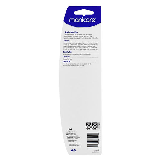 Manicare Pedicure File - Stainless Steel Callus Remover-Auzzi Store