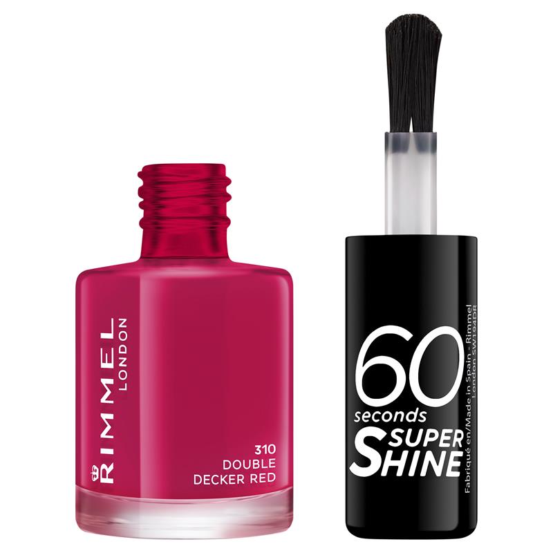 Rimmel 60 Seconds Nail Polish Double Decker Red