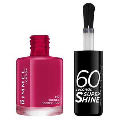 Rimmel 60 Seconds Nail Polish Double Decker Red