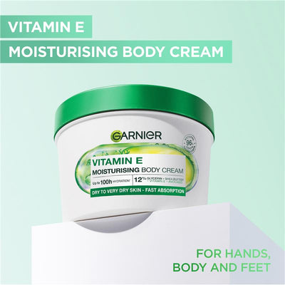 Garnier Body Superfood Avocado & Omega 6 Nourishing Cream 380ml - Deep Hydration for Dry Skin