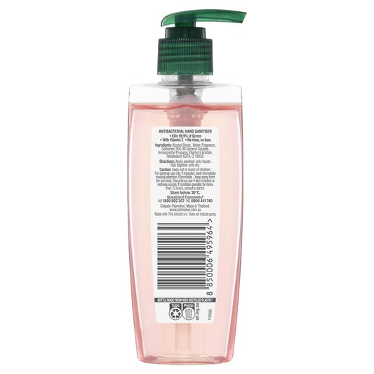 Palmolive Non-sticky Hand Sanitiser Japanese Cherry Blossom Pump 200mL - Antibacterial Protection - Auzzi Store