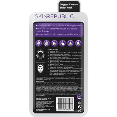 Skin Republic Bubble Purifying Charcoal Face Mask - 20ml