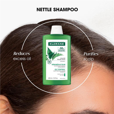 Klorane Shampoo with Organic Nettle - 400ml