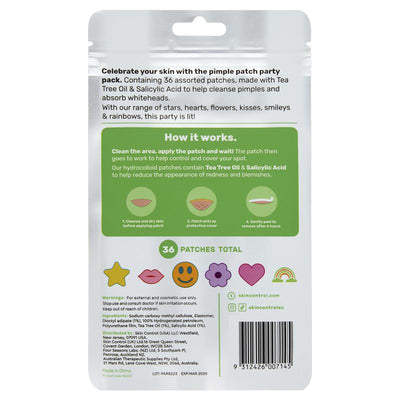 Skin Control Pimple Patch Party Pack - 36 Patches