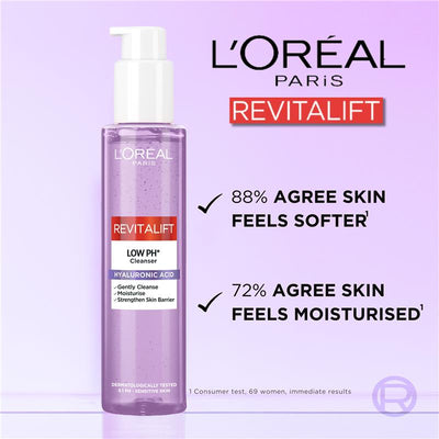 L'Oreal Paris Revitalift Filler HA Cleanser - 150ml