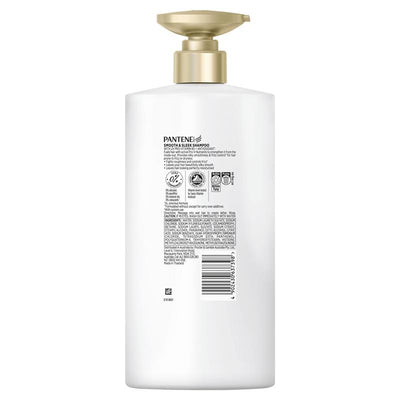 Pantene Pro-V Smooth & Sleek Shampoo 900ml - Frizz Control & Shine