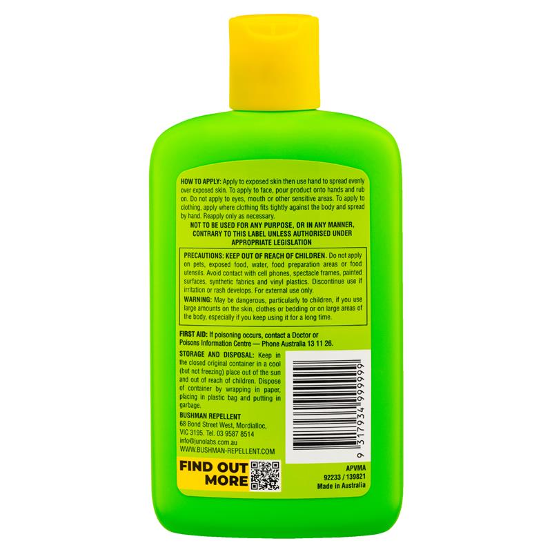 Bushman Fragrance & Alcohol Free Insect Repellant Lotion 175ml