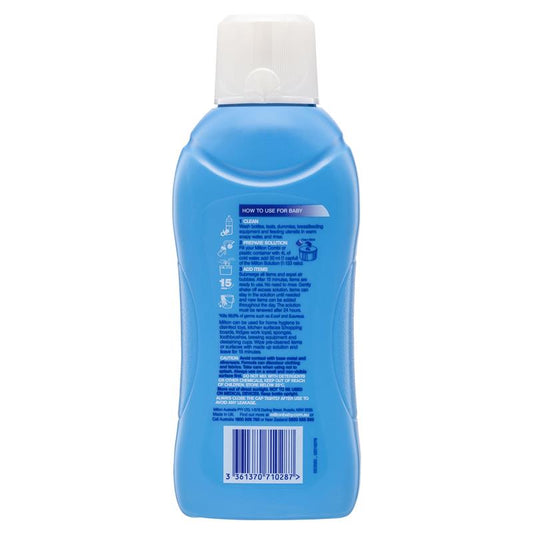 Milton Antibacterial Solution 500ml - Effective Cold Water Sterilisation - Auzzi Store