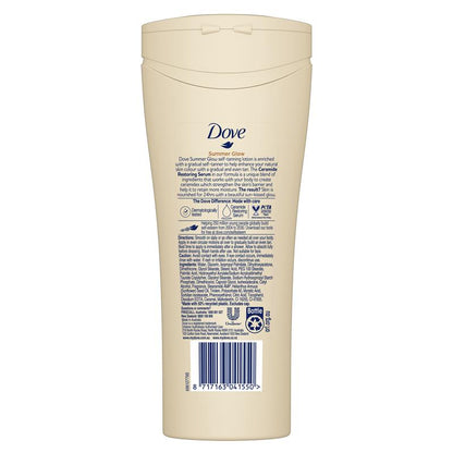 Dove Summerglow Body Lotion Fair to Medium Skin 250ml - Radiant Hydration-Auzzi Store