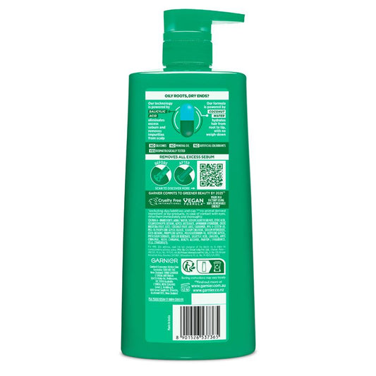 Garnier Fructis Coconut Water Shampoo 850ml - Auzzi Store