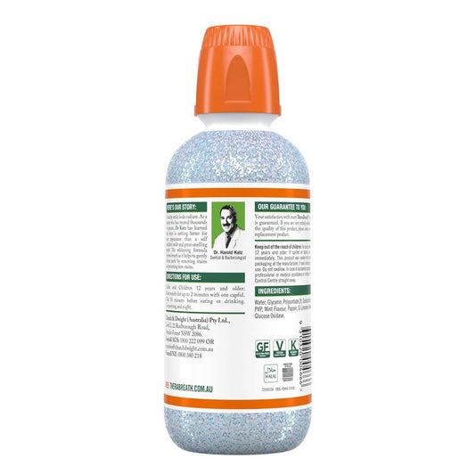 TheraBreath Whitening Oral Rinse - 473ml