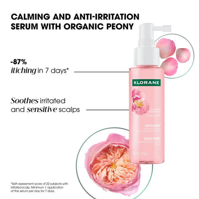 Klorane Serum With Organic Peony 100ml - Soothing Hair Care