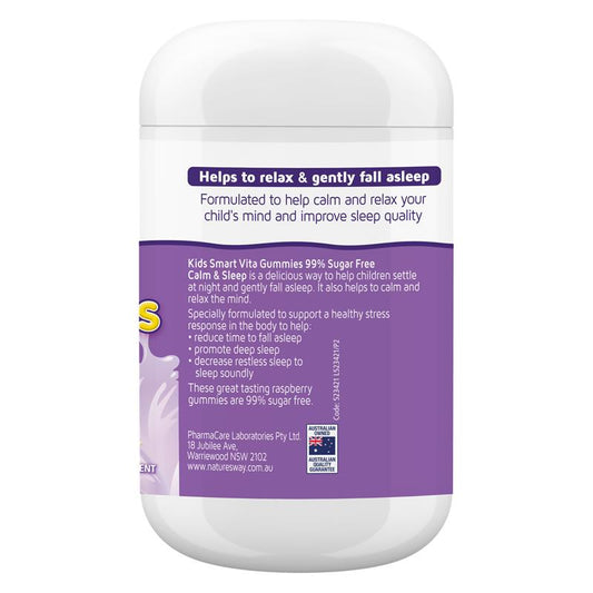 Nature's Way Kids Smart Vita Gummies Sugar Free Sleep & Calm 50 Gummies - Relaxation for Children – view 2