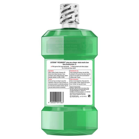 Listerine Mouthwash Freshburst - 750ml