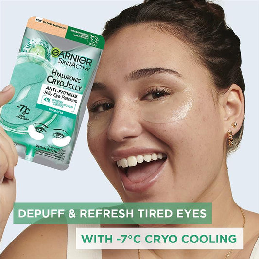 Garnier Skin Active Hyaluronic Cryo Jelly Cooling Eye Mask 5g - Refresh and Revitalize – view 2