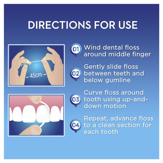 Oral B Superfloss Dental Floss Pre-Cut Strands 50 Pack - Ideal for Braces-Auzzi Store