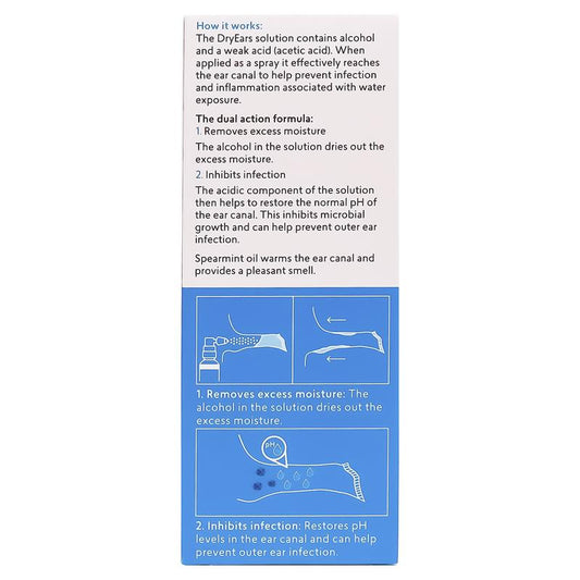 BioRevive Dry Ears Swimmers Ear Prevention Spray 30ml - Auzzi Store