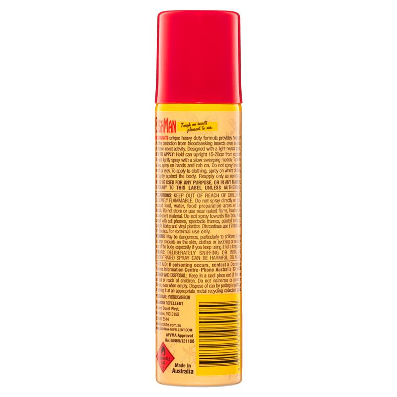 Bushman Heavy Duty Insect Repellent Aerosol 60g - Ultimate Protection Against Insects-Auzzi Store