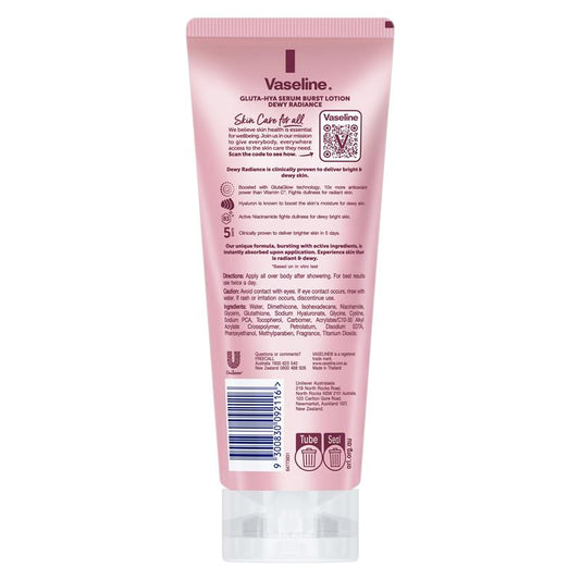 Vaseline Gluta-Hya Serum Boost Lotion Dewy Radiance 200ml - Hydrate & Illuminate-Auzzi Store
