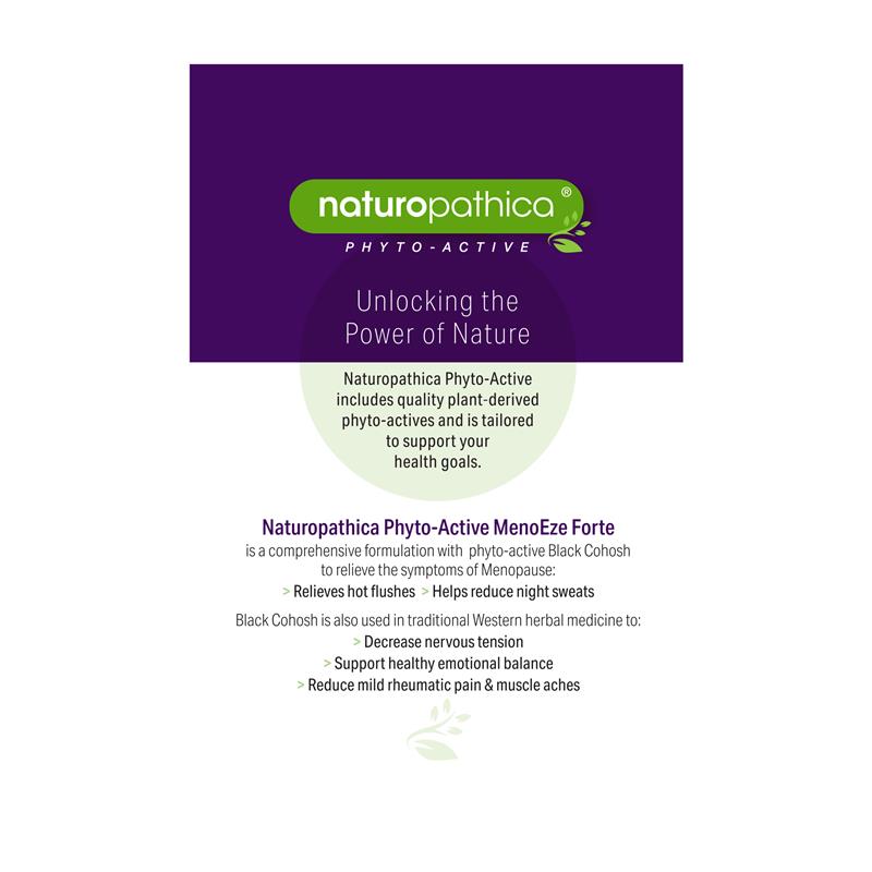 Naturopathica Meno Eze Forte 90 Tablets - Relief for Menopausal Symptoms - Auzzi Store