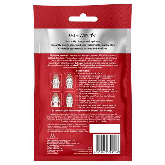 Dr LeWinn's Ultra R4 Collagen Firming Face Mask - 25ml - Auzzi Store