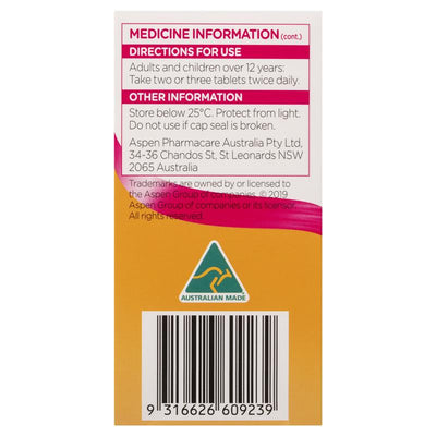 Coloxyl 50mg Stool Softener - 100 Tablets