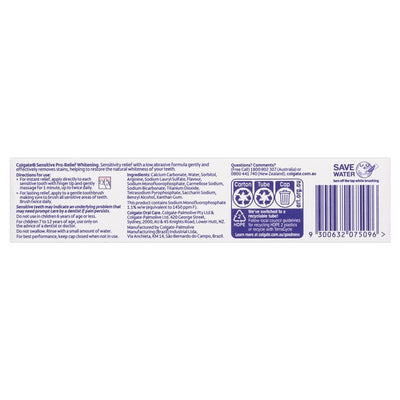 Colgate Sensitive Pro-Relief Multi-Protection Toothpaste 110g