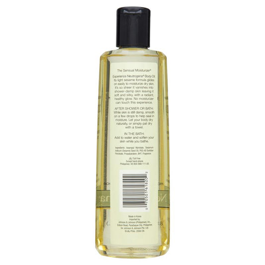 Neutrogena Light Sesame Body Oil 250mL - Sheer Moisturizer-Auzzi Store