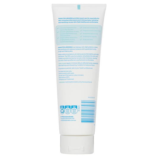 Hamilton Urederm Cream - 225g for Deep Moisturization