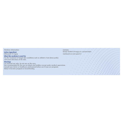 Canesten Once Daily Antifungal Athlete's Foot Cream 15g - Effective Treatment
