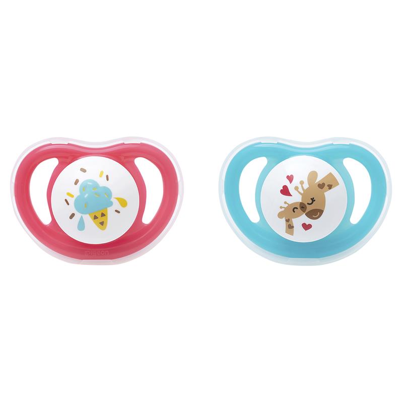 Pigeon MiniLight Pacifier Twin Pack - Size L (12+ Months)