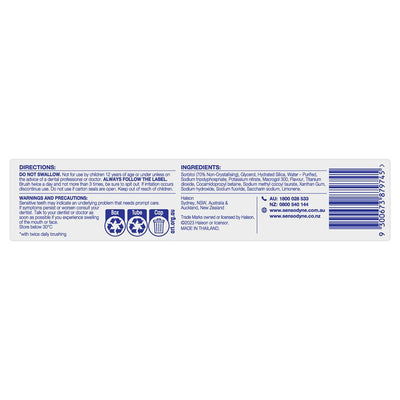 Sensodyne Complete Care + Smart Clean Cool Mint Toothpaste 100g