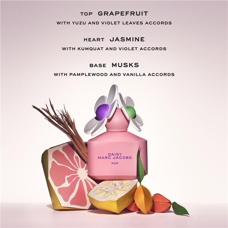 Marc Jacobs Daisy Pop Eau de Toilette 50ml - Floral & Fruity Fragrance