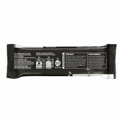 Musashi Protein Crisp White Choc Cookies & Cream 60g - Crunchy Protein Delight
