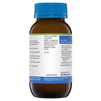 Inner Health Kids Gluten-Free Immune Booster Probiotic Powder 120g – Fridge
