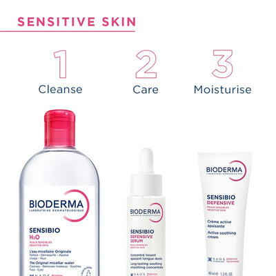 Bioderma Sensibio Soothing Defensive Light Moisturiser for Sensitive Skin - 40ml