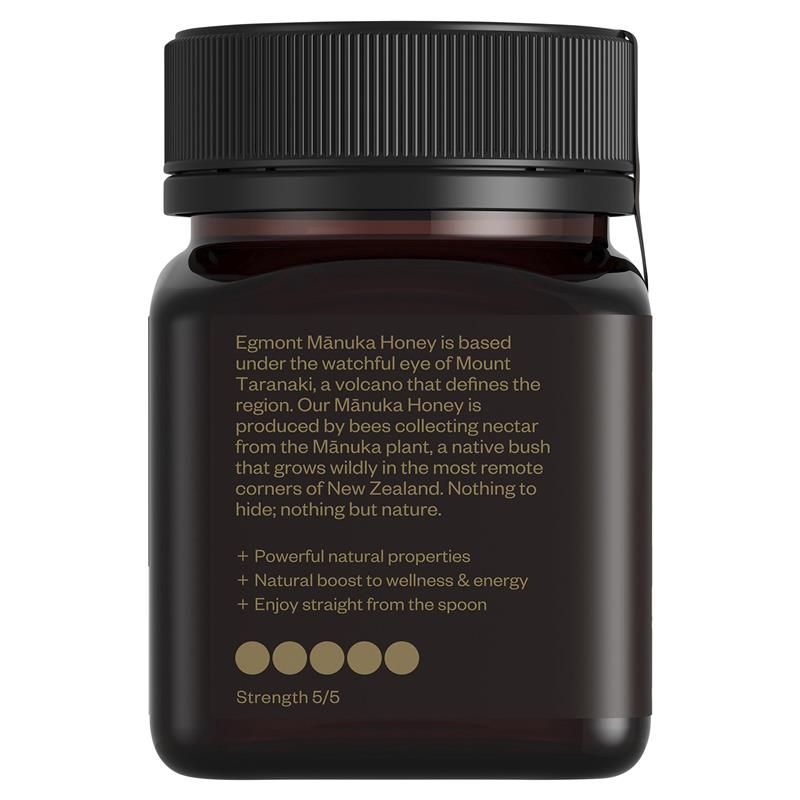 Egmont UMF 23+ Manuka Honey 250g - 1050+ MGO, Pure NZ Raw Honey