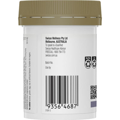 Swisse Ultiboost Ashwagandha Calm+ 60 Pack - Natural Stress Relief
