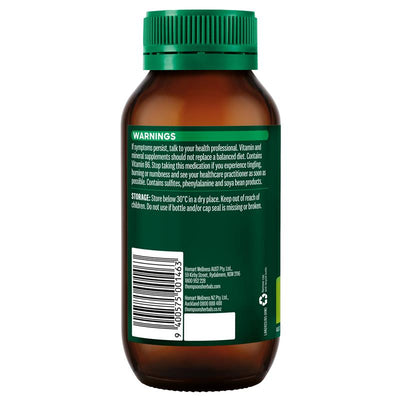 Thompson's Organic Magnesium Tablets - 120 Count, High Absorption