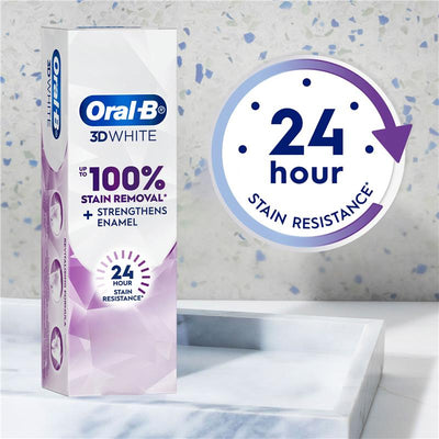 Oral-B 3D White Lasting Enamel Strong Toothpaste - 95g