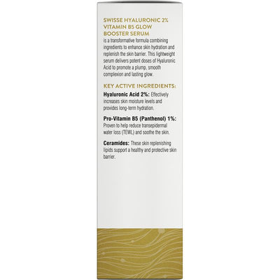 Swisse Beauty Hyaluronic 2% Vitamin B5 Glow Booster Serum - 30ml