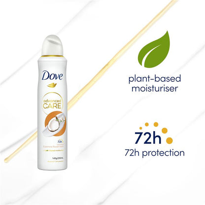 Dove Advanced Care Coconut & Jasmine Antiperspirant Deodorant Spray 250ml