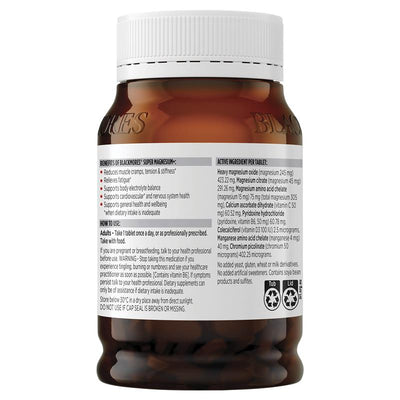 Blackmores Super Magnesium+ 200 Tablets – High-Dose for Muscle & Energy Support