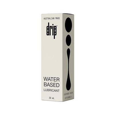 Drip Water-Based Lubricant 30ml – Natural, pH Balanced, Sensitive Skin Safe