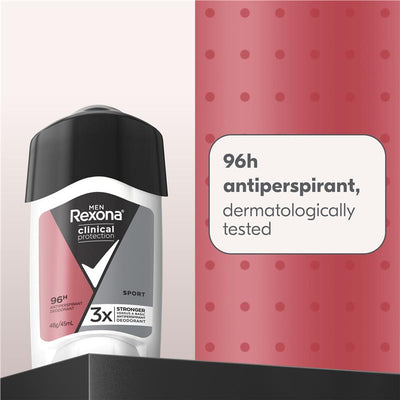 REXONA Men Sport Clinical Antiperspirant Deodorant 45ml 96h