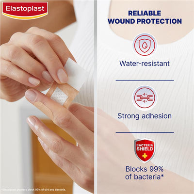 Elastoplast Extra Wide Plastic Strips - 20 Pack