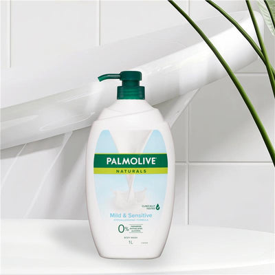 Palmolive Naturals Sensitive Body Wash 1L, Paraben-Free & pH Balanced